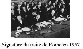 Signature du Traité de Rome