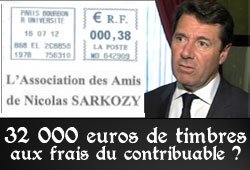 Estrosi et les 32 000 euros de timbres