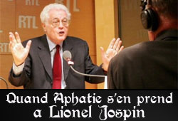 Aphatie et Jospin