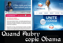 Aubry et Obama