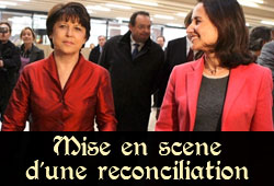 Aubry et Royal, la réconciliation