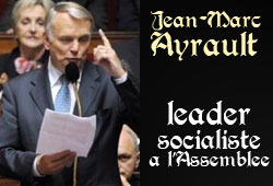 Jean-Marc Ayrault, président du groupe PS