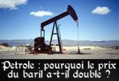 Baril de p&eacute;trole