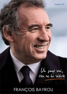 Bayrou, un pays uni, rien ne lui résiste