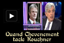 Chevènement et Kouchner