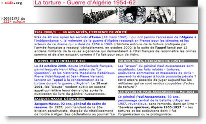 Torture en Algérie