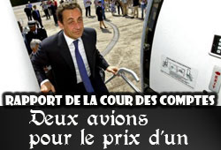 Deux avions pour Sarkozy