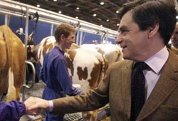 Fillon au salon de l'agriculture