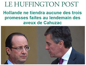 Hollande HuffingtonPost