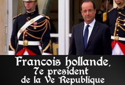 Hollande, président de la République