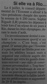 JO Rio Canard enchaîné