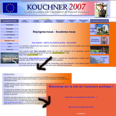 Site de Kouchner