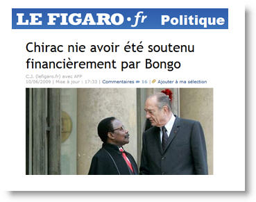 Le Figaor - Omar Bongo