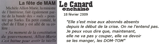 MAM, le Canard Enchaîné