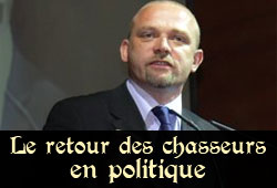 Frédéric Nihous, le chasseur