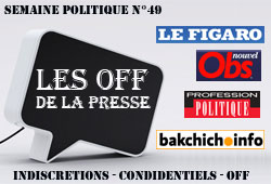 Les OFF de la Semaine 49