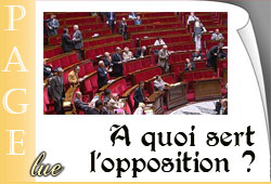 L'opposition au parlement