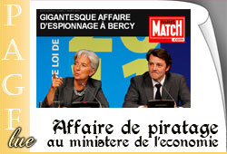 Piratage au ministère de l'économie