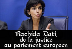 Rachida Dati, députée européenne