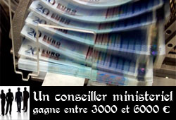 Les revenus des conseillers