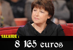 Salaire de Martine Aubry