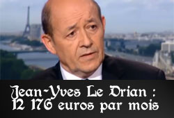 Salaire de Jean-Yves Le Drian
