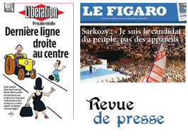 Les Unes de la presse