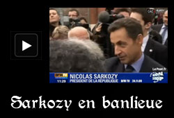 Sarkozy en banlieue