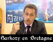 Sarkozy en Bretagne