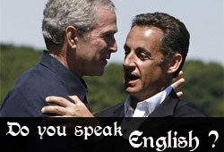 Sarkozy et Bush