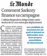 La campagne de Sarkozy