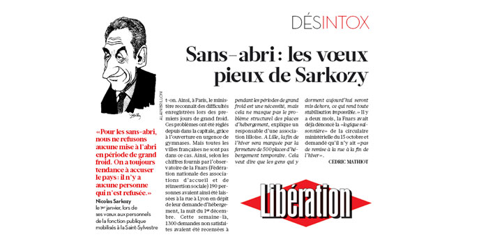 Sans-abri - Désintox Libération