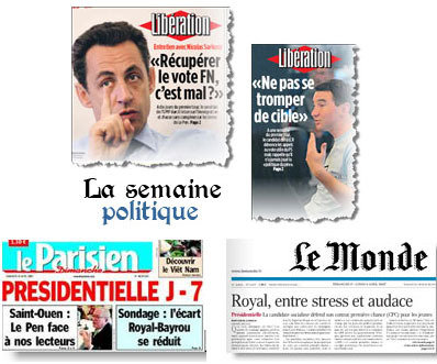 La semaine politique