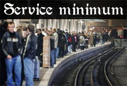 Service minimum