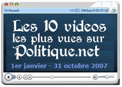 Top 10 des vidéos politiques