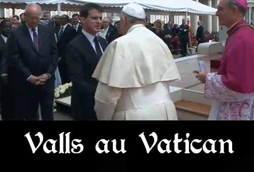 Valls au Vatican