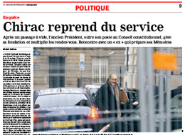 Chirac, le JDD