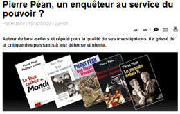 Pierre Péan sur Rue89